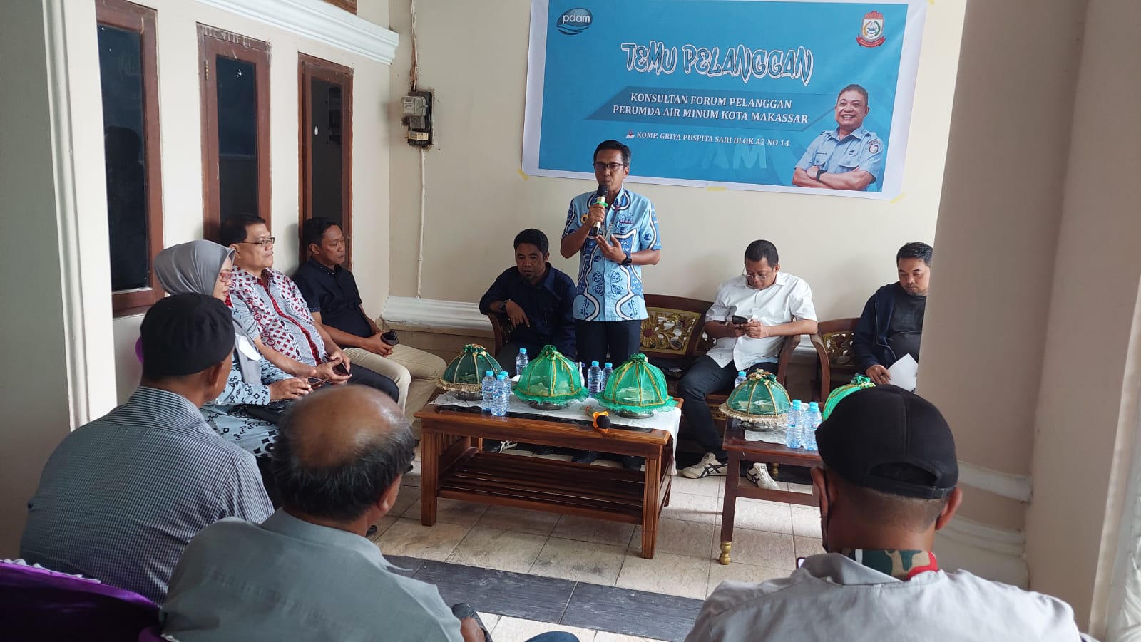 Tingkatkan Pelayanan, Perumda Air Minum Makassar Mendengar Langsung Suara Pelanggan